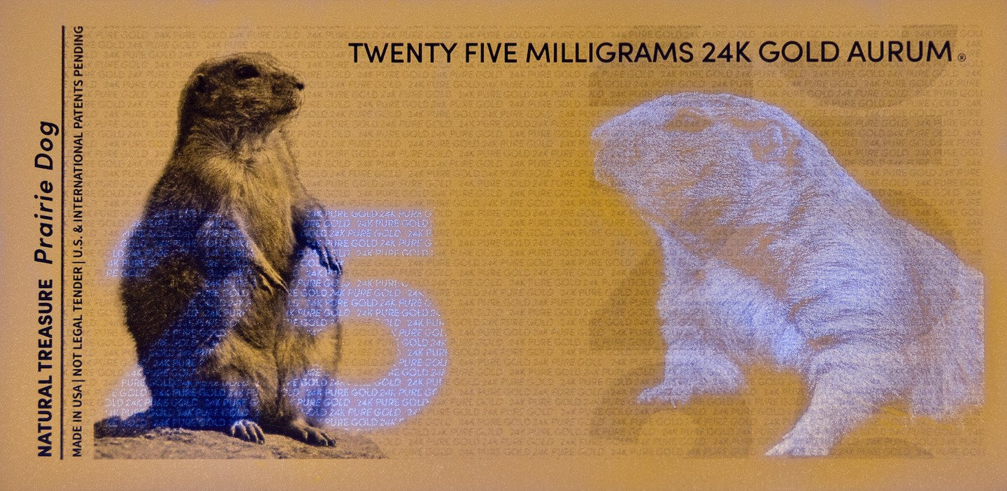 25mg Prairie Dog Gold Aurum