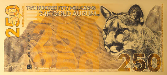 250mg Mountain Lion Gold Aurum