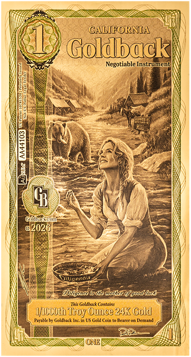 California Goldbacks (COMING SOON)
