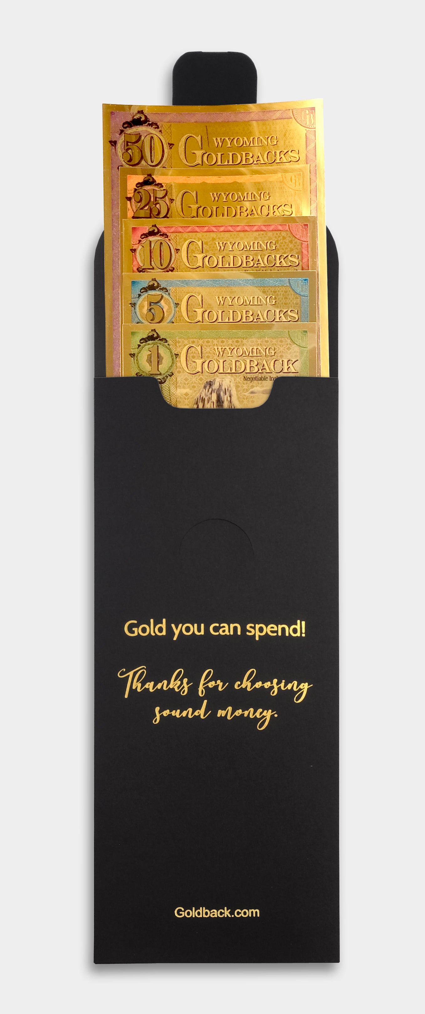 Goldback Gift Wrap