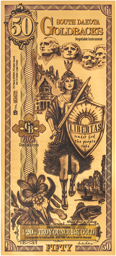 South Dakota Goldbacks